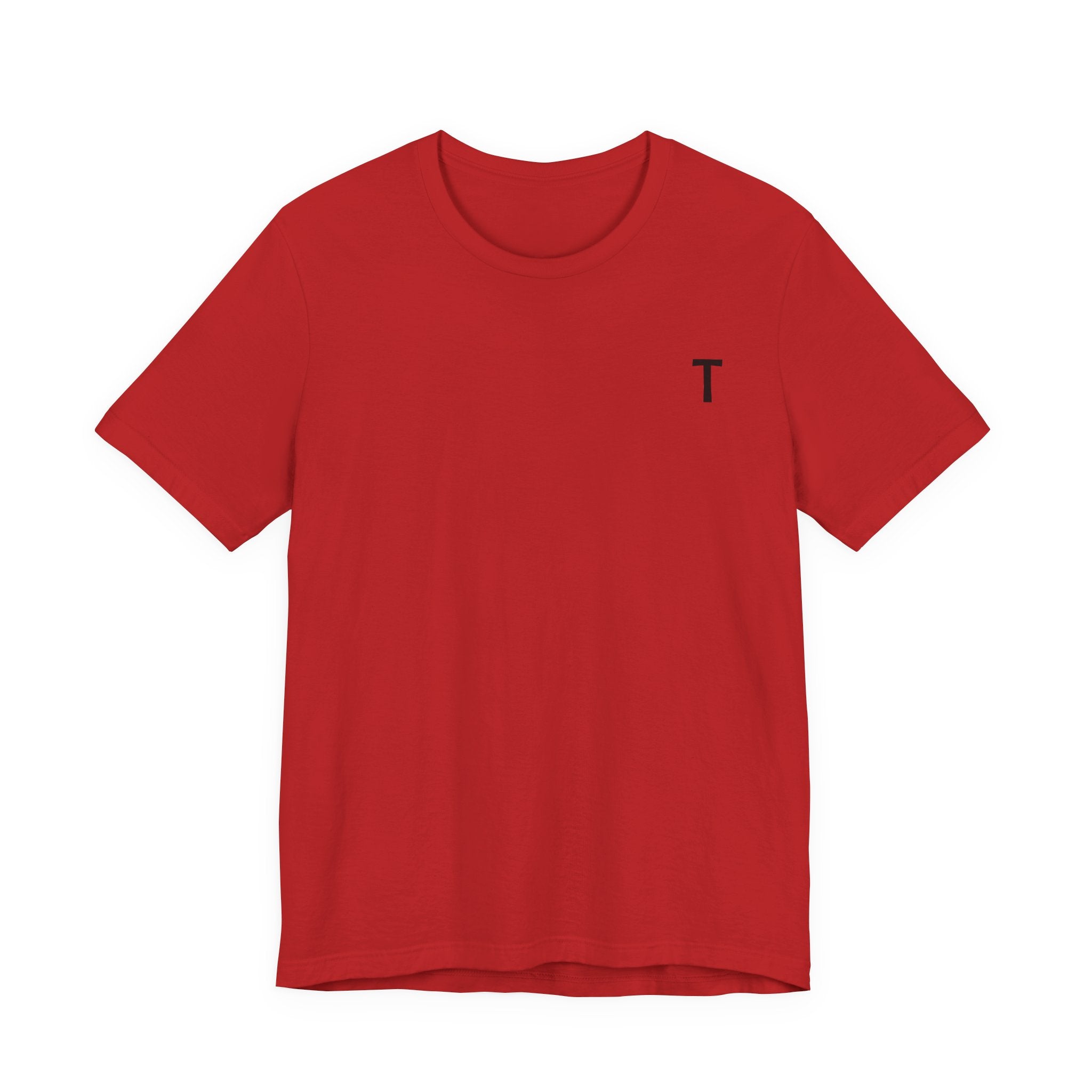 Minimalist 'T' Pocket Tee — Casual Everyday Short Sleeve Shirt