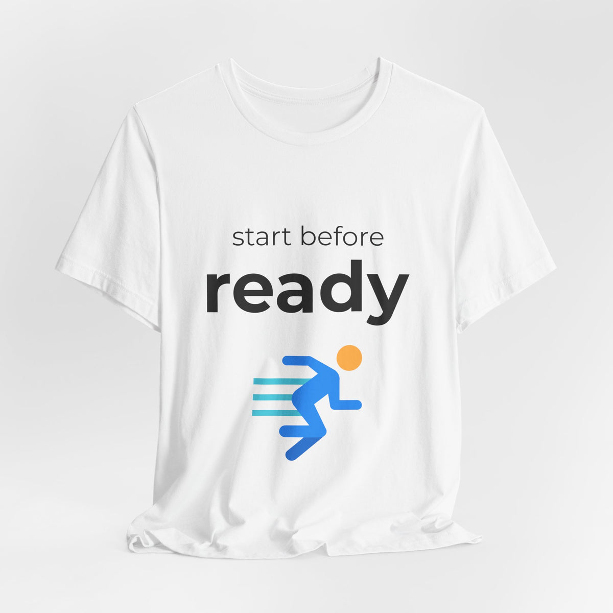 start before ready — tee